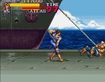 une photo d'Ã©cran de Final Fight 2 sur Nintendo Super Nes